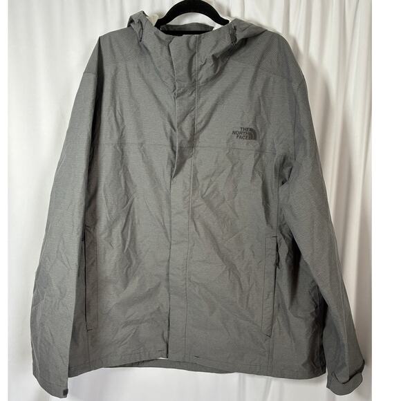 The North Face Venture 2 Jacket Mens XXXL Gray Dryvent Lightweight Camping - Picture 1 of 14